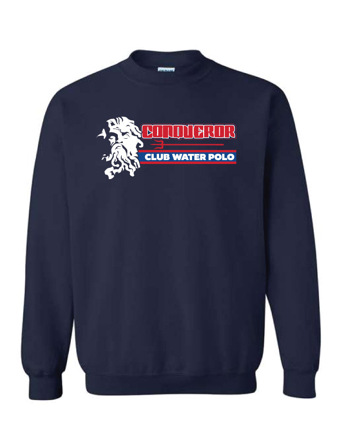 Conqueror Adult Crewneck - Navy