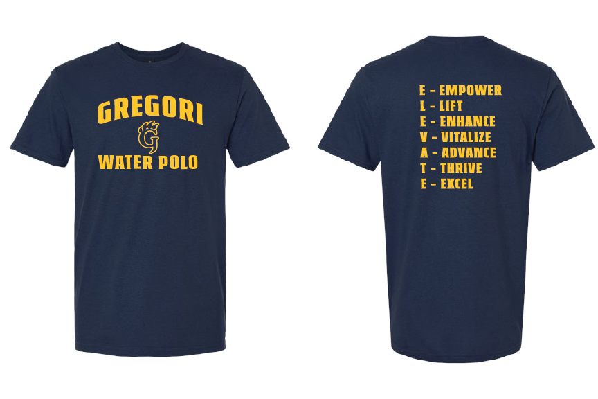 Gregori Water Polo Tee 2025 - Navy