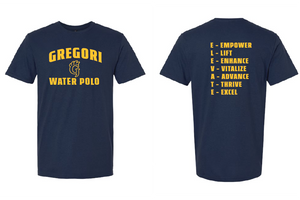 Gregori Water Polo Tee 2025 - Navy