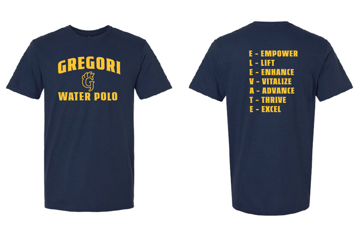 Gregori Water Polo Tee 2025 - Navy