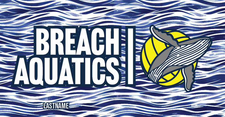 CUSTOM Breach Water Polo Towel RYTE Sport