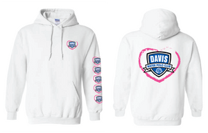 Davis Adult Heart Hoodie