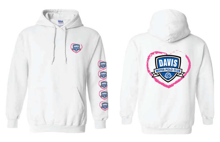 Davis Adult Heart Hoodie
