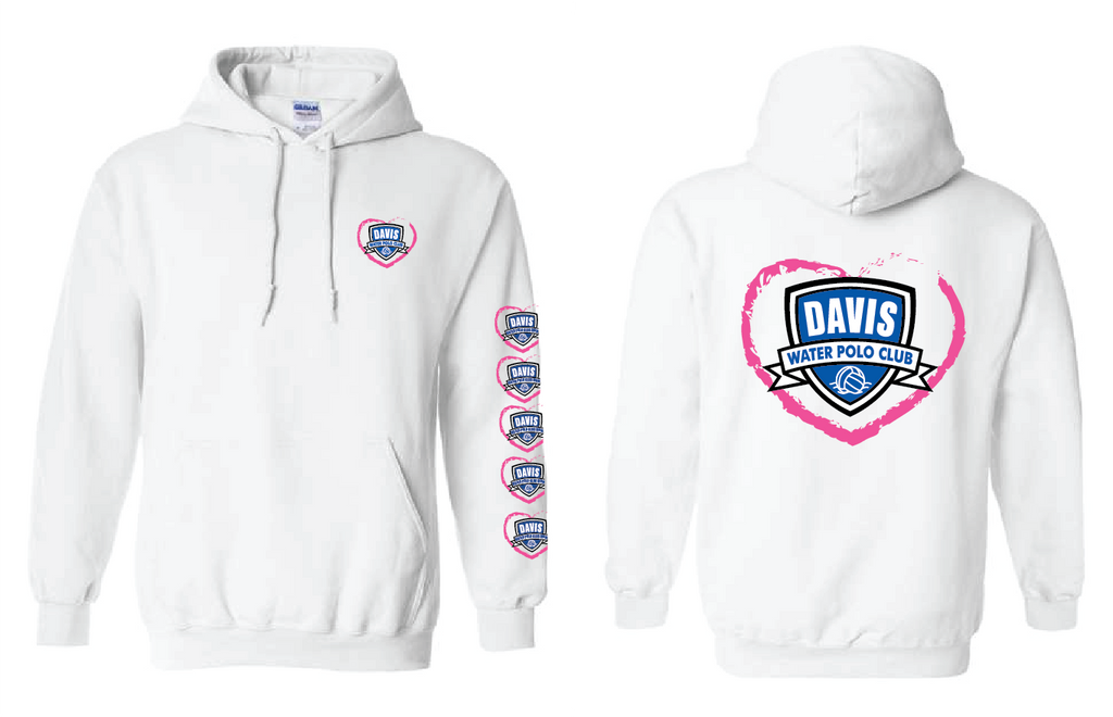 Davis Adult Heart Hoodie