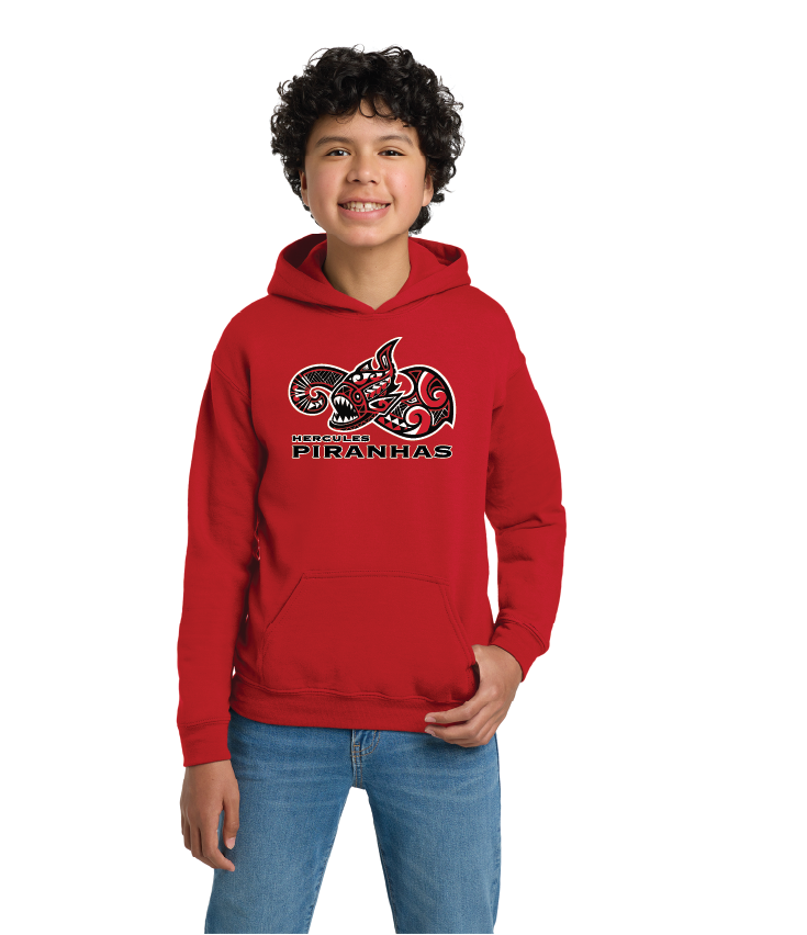 Hercules Youth Hoodie - Red
