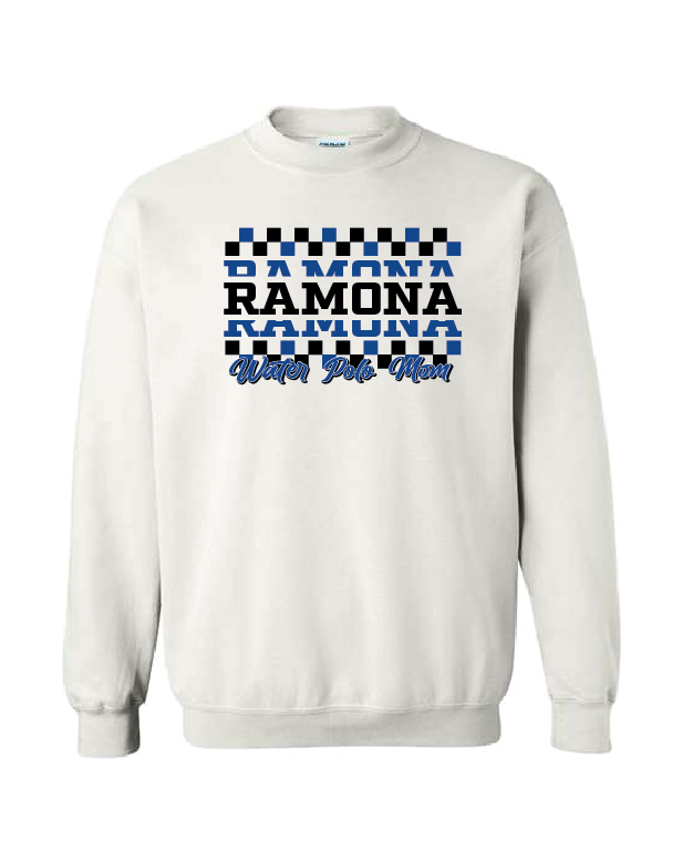Ramona Mom  Unisex Crew - White