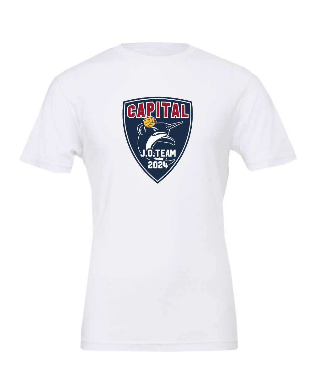 Capital WPC JO Unisex White Tee RYTE Sport