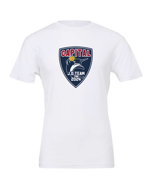 Capital WPC JO Unisex White Tee RYTE Sport