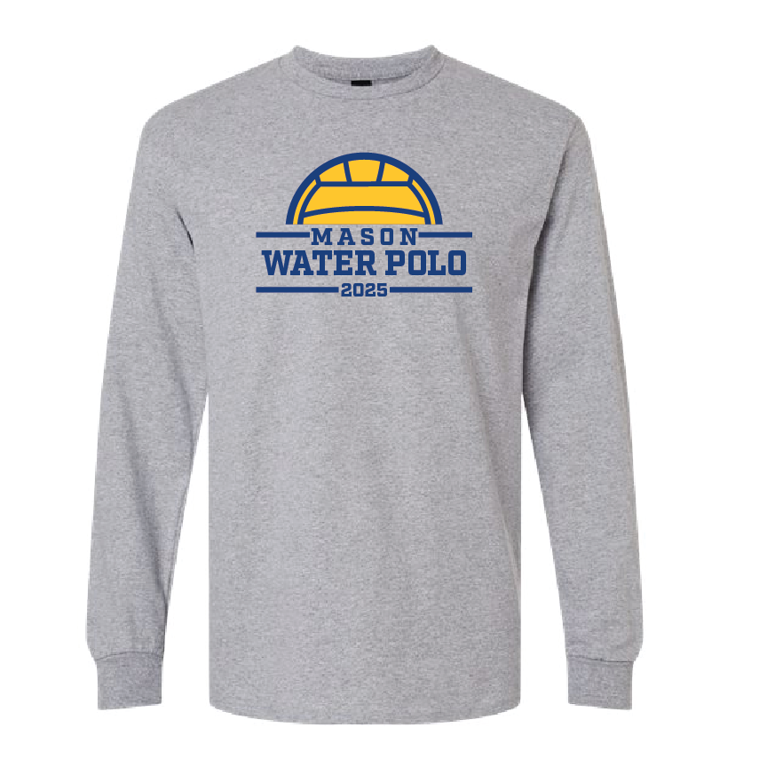 Mason Tee long sleeve- Heather Gray