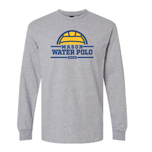Mason Tee long sleeve- Heather Gray