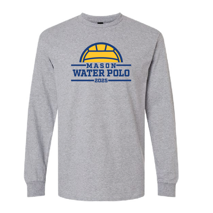 Mason Tee long sleeve- Heather Gray