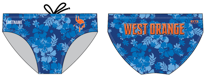 CUSTOM West Orange Swim Brief 2025