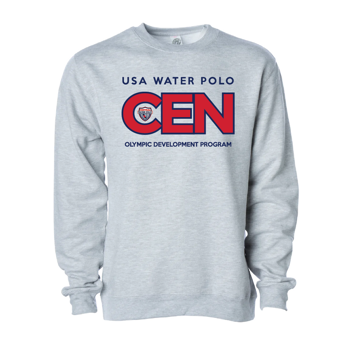 Central Zone Unisex Crewneck - Heather Grey