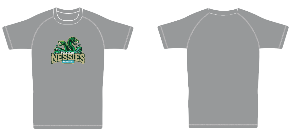 Nessies Unisex Compression Shirt - Gray