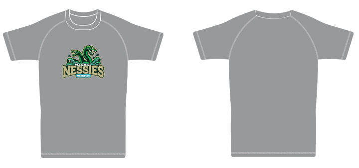 Nessies Unisex Compression Shirt - Gray