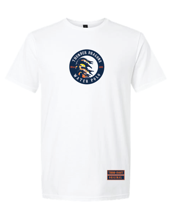 Thunder Dragon Adult Parent tee - White