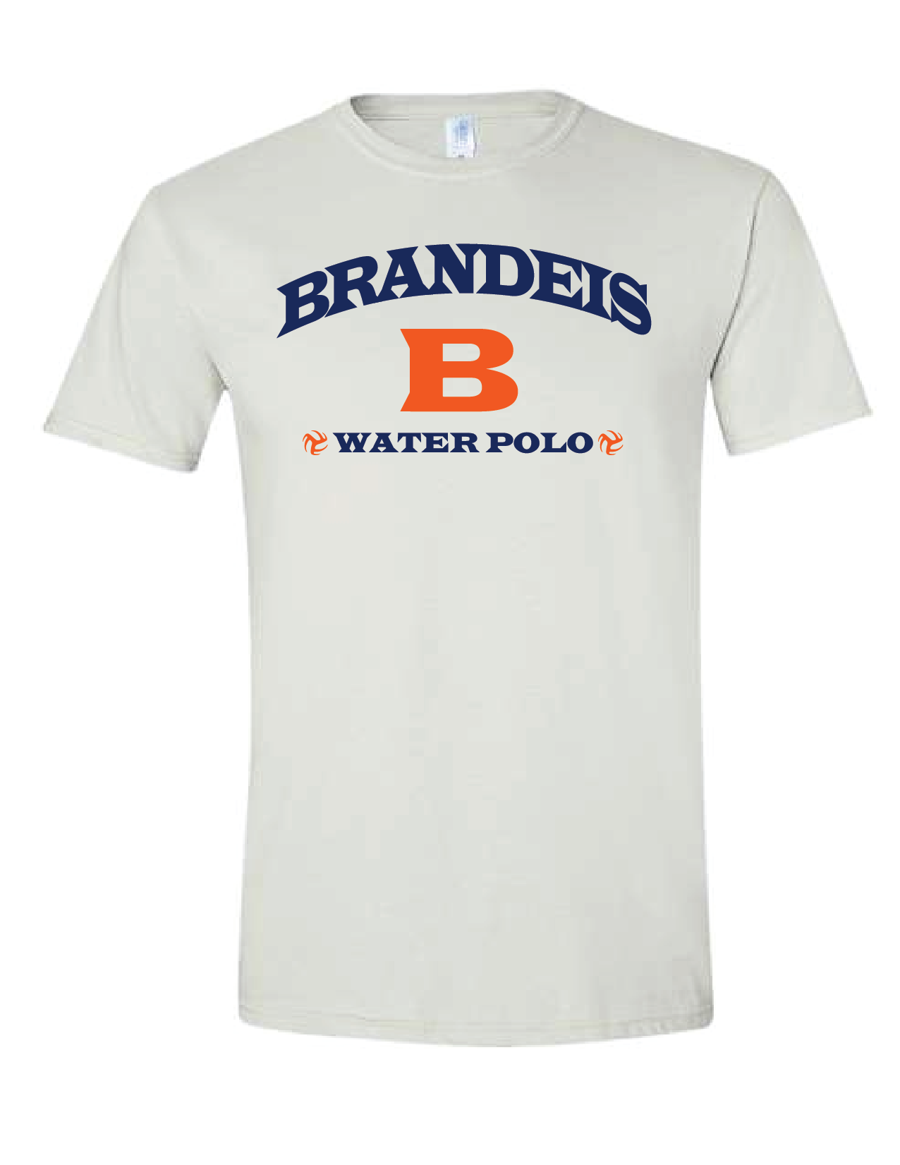Brandeis Unisex Water Polo Tee - White RYTE Sport