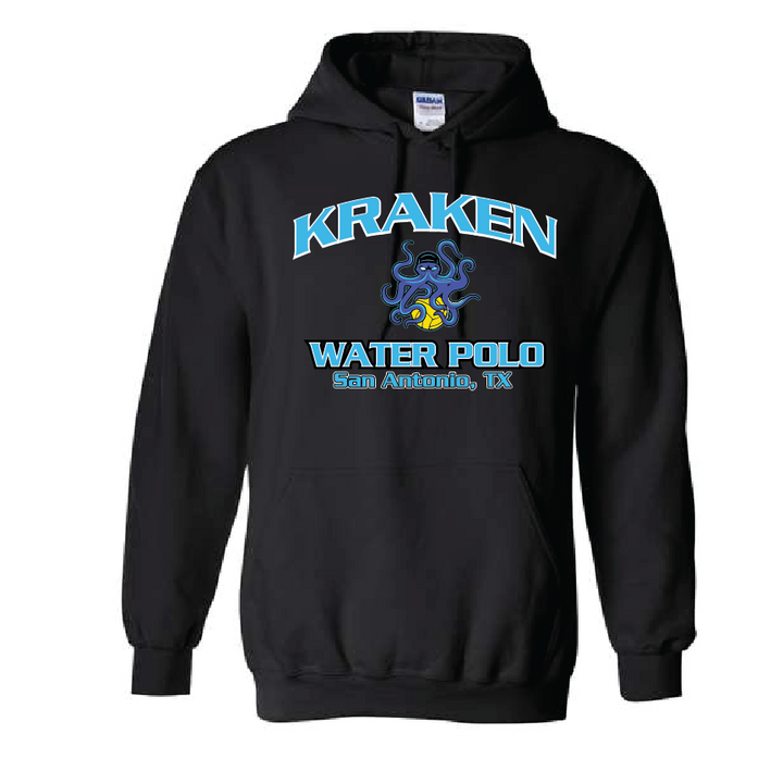 Kraken Unisex Hoodie - Black