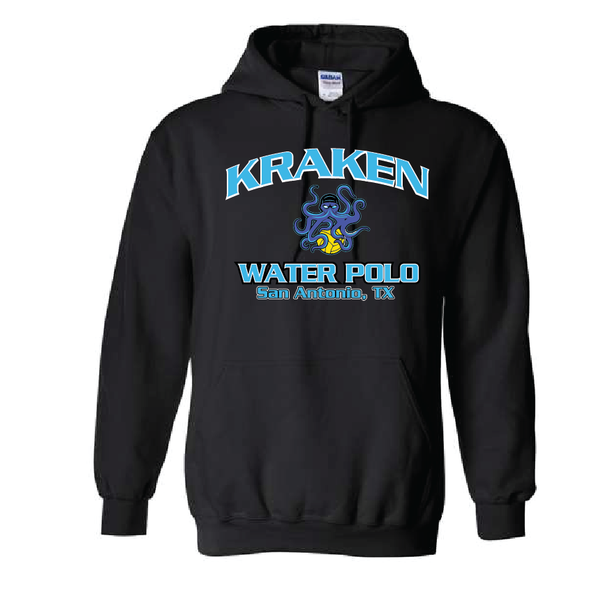 Kraken Unisex Hoodie - Black