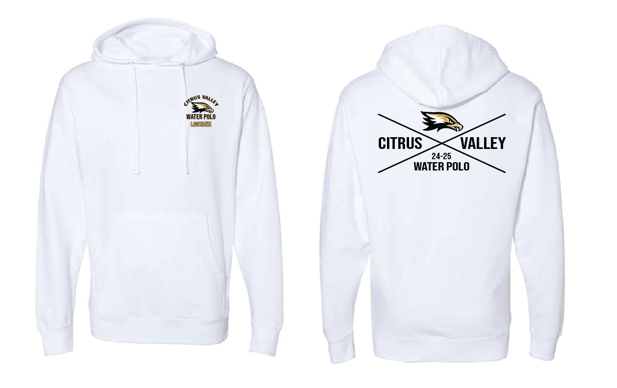 CUSTOM Citrus Valley Unisex Hoodie - White