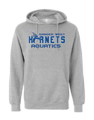 Sanger West Unisex Hoodie - Heather Gray
