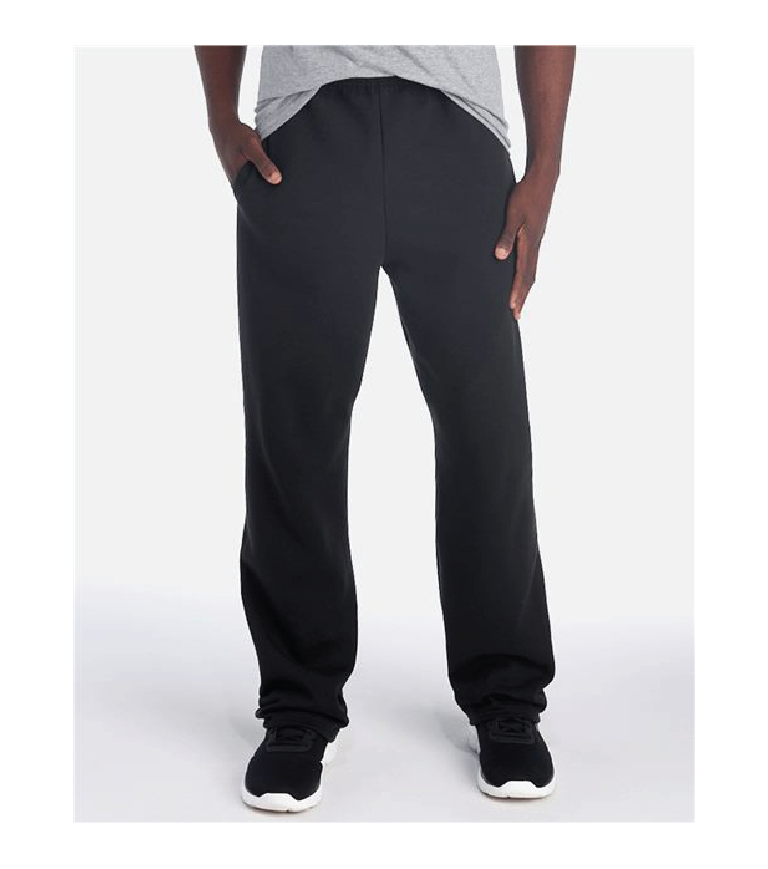 Upland Open bottom sweatpants - Black