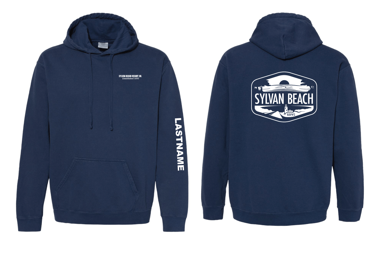 Sylvan Beach Hoodie - Navy
