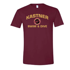 Kastner Swim Tee - Maroon
