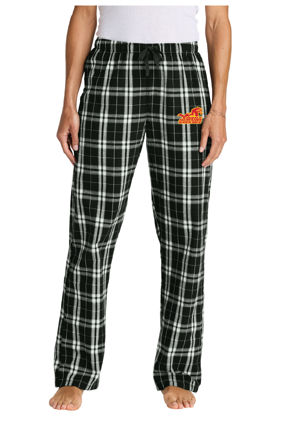 Oakdale Flannel Pant - Black white
