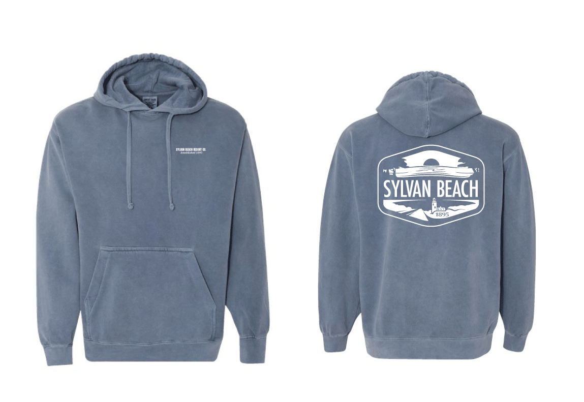 Sylvan Beach Hoodie - Blue Jean - No personalization
