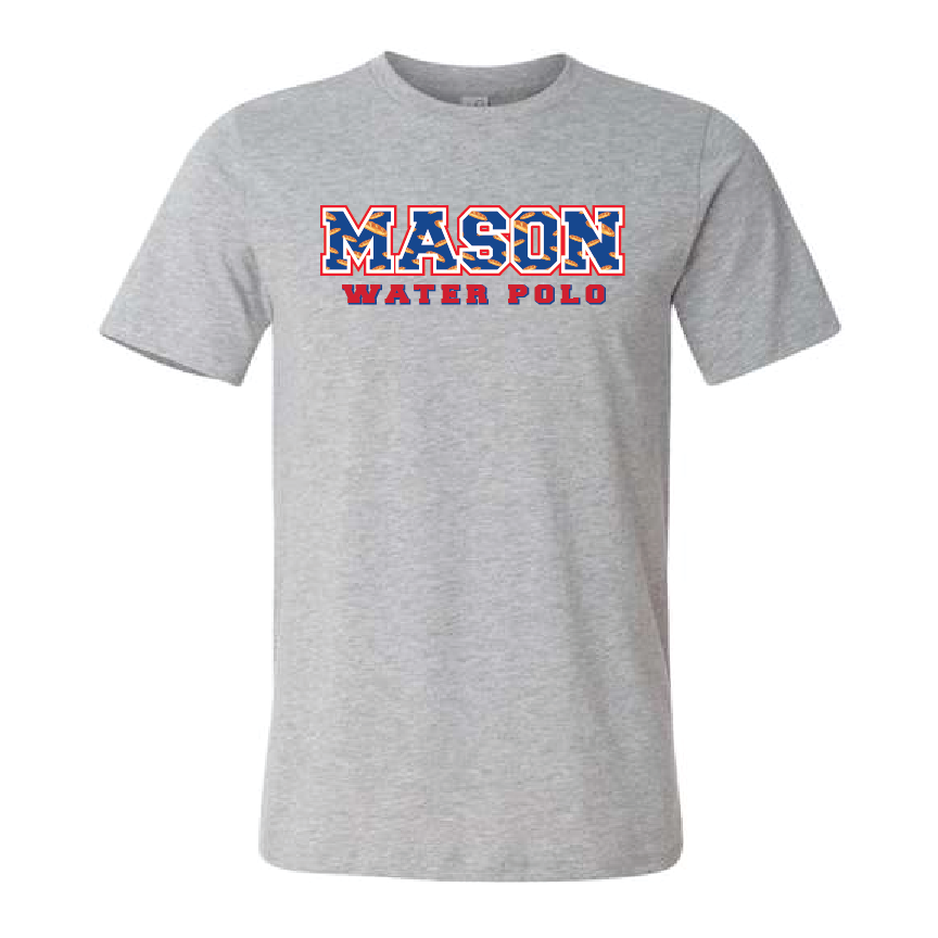 Mason Water Polo Tee - Heather Gray