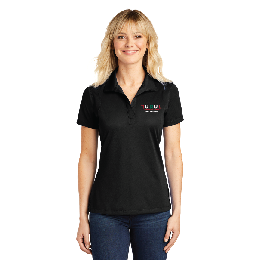 CUSTOM Turul Women's Polo - Black