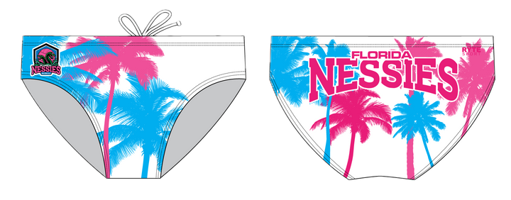 White Nessie's Men's Water Polo Brief