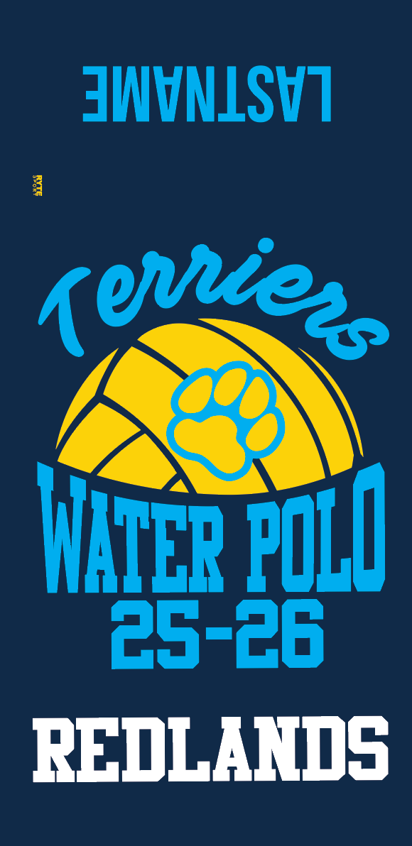 CUSTOM Redlands Towel 25-26