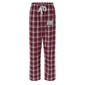 Laguna Beach Flannel Pant - Heritage Maroon Plaid