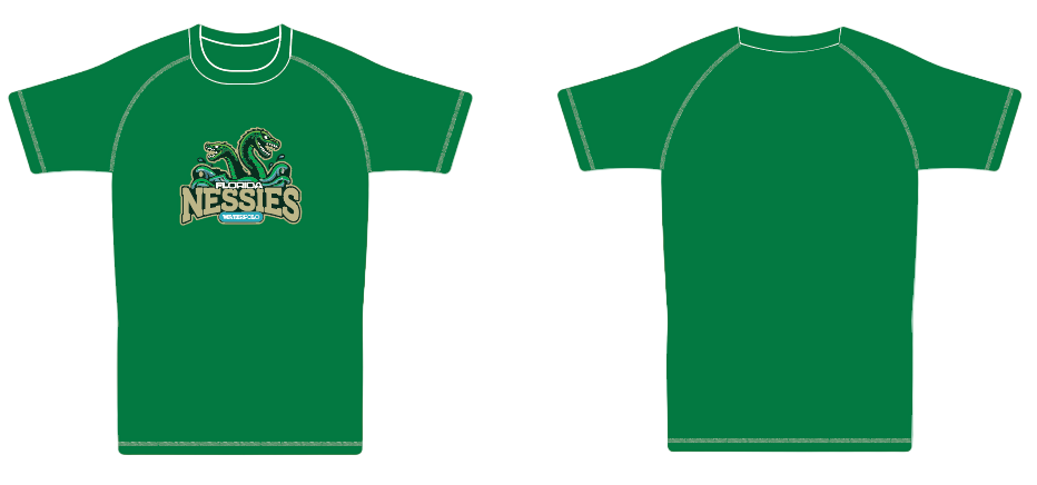 Nessies Unisex Compression Shirt - Green