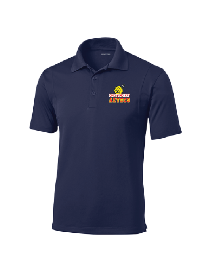 Montgomery HS Gear 24 Navy Polo