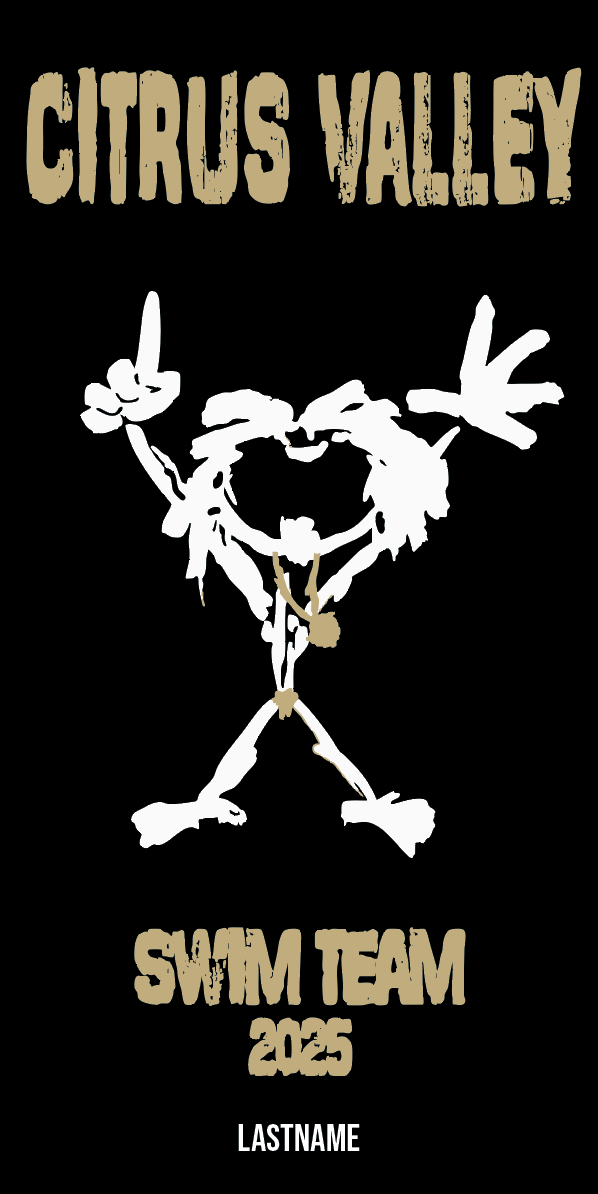 CUSTOM Citrus Valley Towel 2025