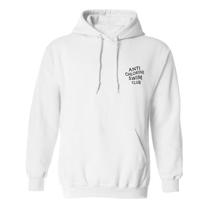 Anti-Chlorine White Hoodie