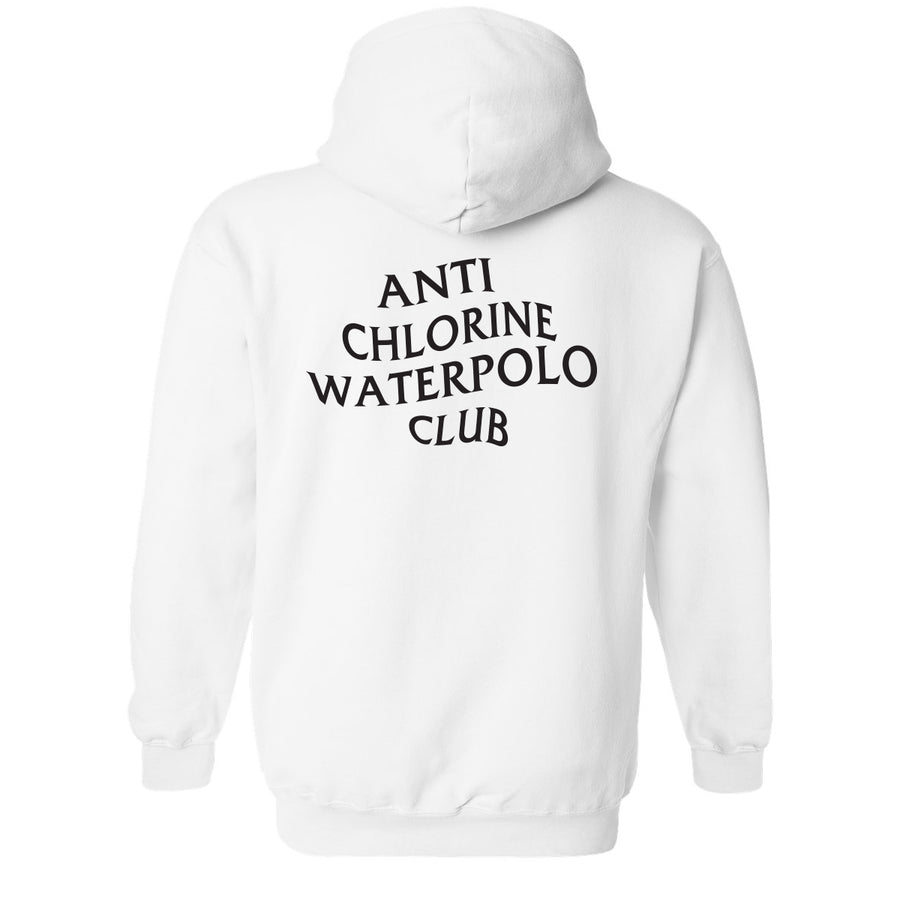 Anti-Chlorine Polo Club White Hoodie
