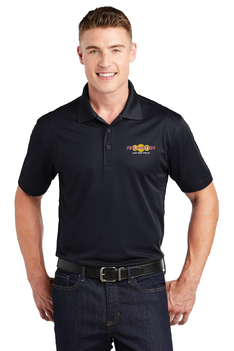 Arlington Men's Polo Shirt - Black RYTE Sport