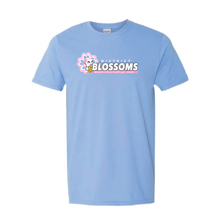Blossom Unisex Tee - Carolina Blue