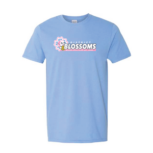 Blossom Unisex Tee - Carolina Blue
