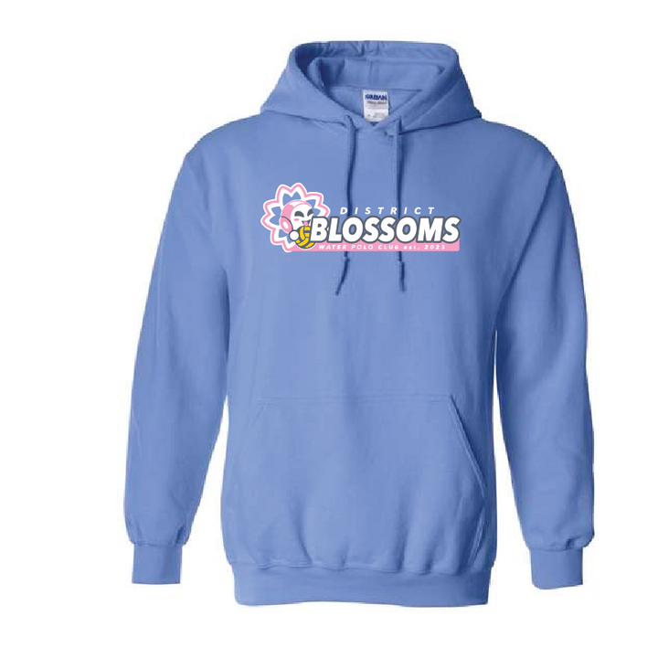 District Blossoms Unisex Hoodies - Carolina Blue