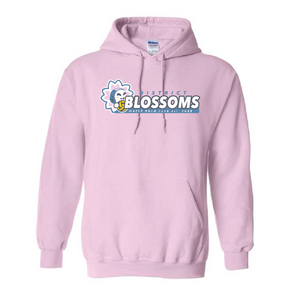 District Blossoms Unisex Hooded Sweatshirt - Pink