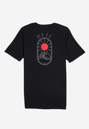 Unisex Sun T-shirt Black RYTE Sport