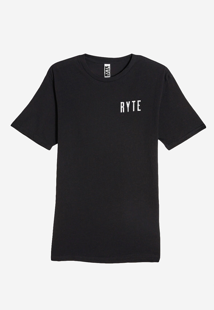 Unisex Flag T-shirt Black RYTE Sport