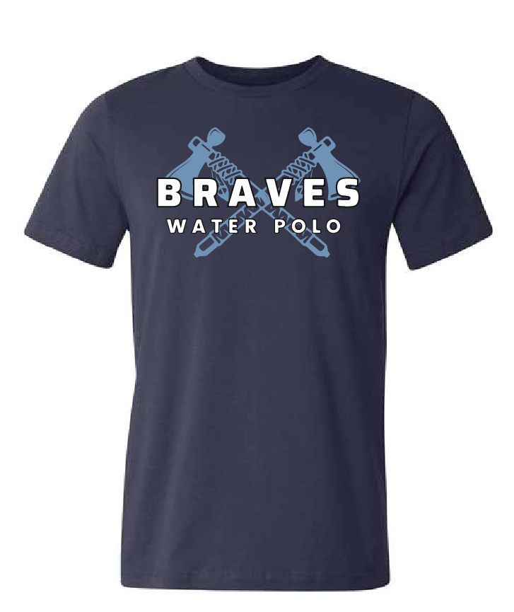 Baldwin Park Water Polo Tee - Navy RYTE Sport