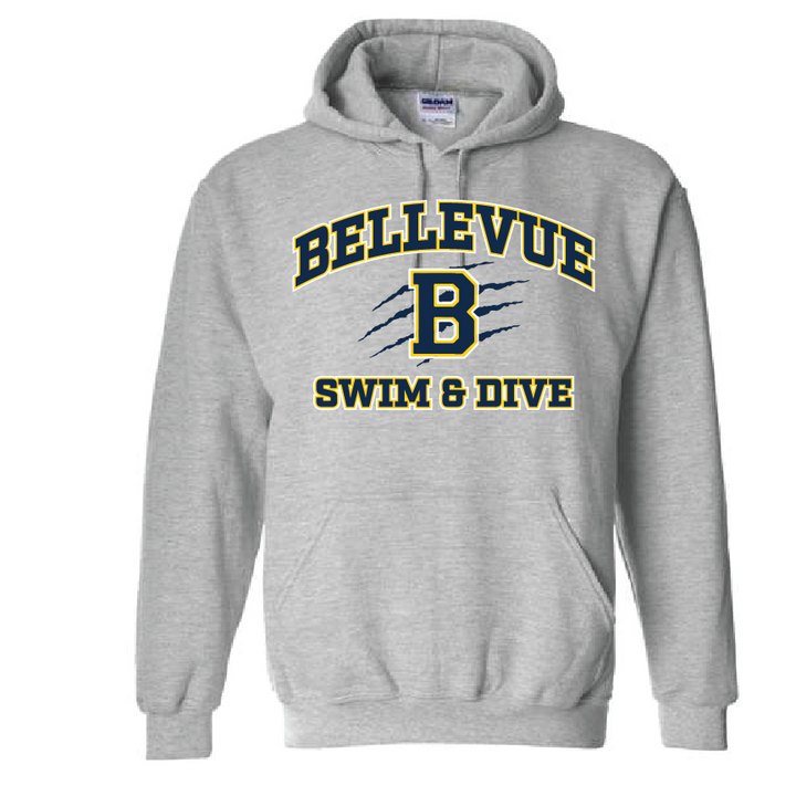 Bellevue Hoodie 2024-25 - Heather Gray