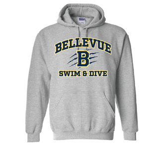 Bellevue Hoodie 2024-25 - Heather Gray